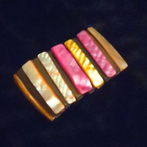 Lustrous Multicolor Stretch Bracelet